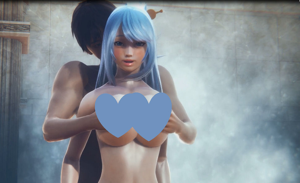 【3D动漫/同人】：浴室激情