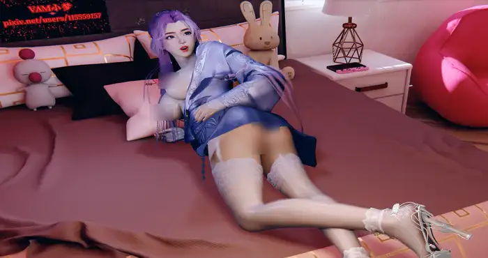 云霄仙子温馨卧室灯光 [VAM动画] [VAM小梦]  [3.8G]