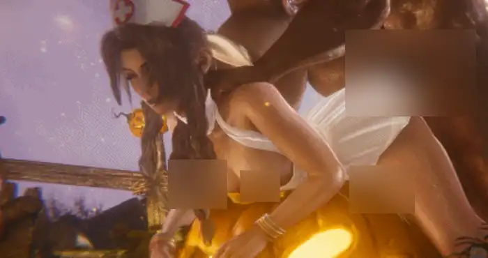 Brutalisk Entertainment 10月新作：伊芙+渡鸦+爱丽丝+蒂法 性感女神姐妹花激情双飞 [3D动漫/无修/NTR]  [4.2G]